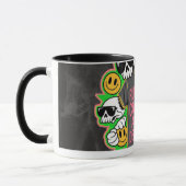 Grappige Caffeïne Quote Mok (Links)