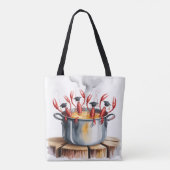 Grappige Cajun afstudeerfeest Tote Bag (Achterkant)
