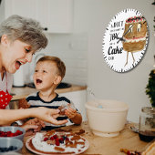 Grappige cake citaat grote klok