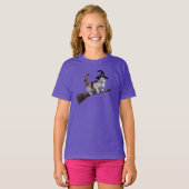 Grappige Calico Kat Heks Kinderen T-shirt (Voorkant volledig)