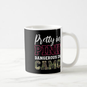 Grappige Camo Jagen Roze Graphic voor vrouwen en m Koffiemok