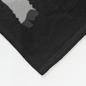 Grappige camouflage Amerikaanse vlag Whitetail Buc Fleece Deken (Hoek)