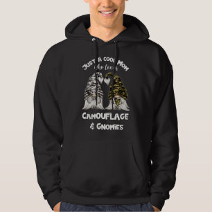 Grappige Camouflage Gnomen voor Cool Mom - Schatti Hoodie