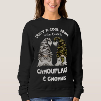 Grappige Camouflage Gnomen voor Cool Mom - Schatti Trui