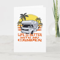 Grappige Camper Caravan - Camping Caravan