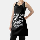 Grappige camper slogan zomer camping citaten schort (Insitu)