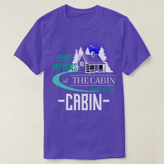 Grappige Camping Avontuur Cadeau Camping T-shirt (Design voorkant)