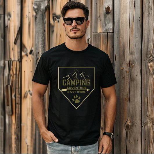 Grappige camping camper gezegden voor campers t-shirt