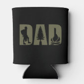 Grappige camping camper wandeltocht vader blikjeskoeler (Achterkant)