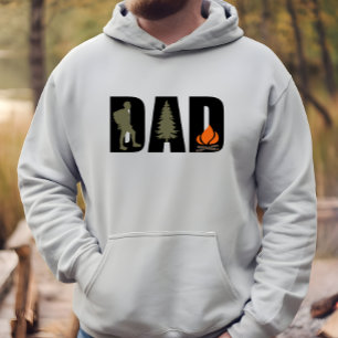 Grappige camping camper wandeltocht vader hoodie