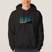 Grappige camping camper wandeltocht vader hoodie (Voorkant)