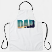 Grappige camping camper wandeltocht vader schort (Voorkant)