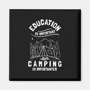 Grappige Camping Citaten Magneet