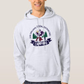 Grappige Camping Hoodie (Voorkant)