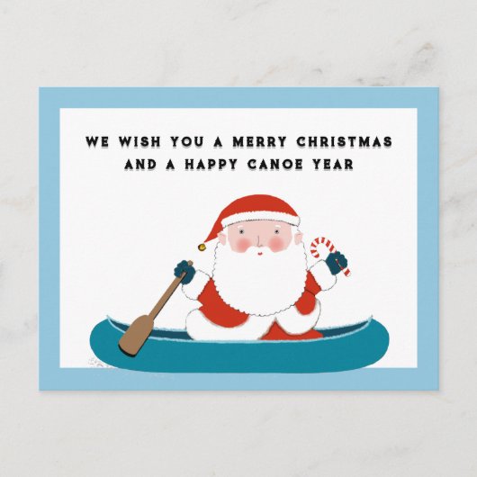 Grappige Camping Kerst Vakantie Ansichtkaart Feestdagenkaart (Voorkant)