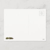 Grappige Camping Kerstmis Feestdagenkaart (Achterkant)