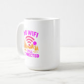 Grappige camping mok | Cadeauartikel voor Natuur l (Voorkant links)