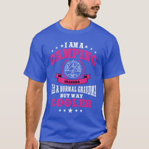 Grappige Camping Oma Zegt Zomer Kamp Vrouwen vin T-shirt