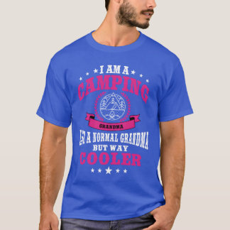 Grappige Camping Oma Zegt Zomer Kamp Vrouwen vin T-shirt