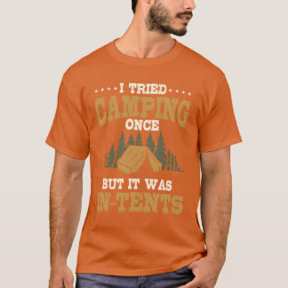 Grappige Camping Pun Love Camp Humor vriend T-shirt