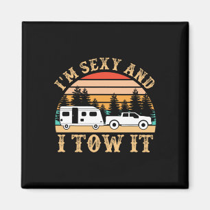 Grappige Camping Rv Ik Ben Y En Ik Sleep Rv Camper Magneet