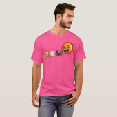 Grappige Camping Smores Kampvuur Biscuit Chocolade T-shirt (Voorkant volledig)