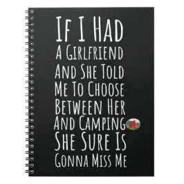 Grappige Campingcadeaus Voor Mannen Hem Camper Tie Notitieboek