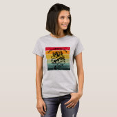 Grappige campingcrew slogan fun camper vrienden t-shirt (Voorkant volledig)