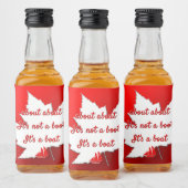 Grappige Canada Labels Over Canada Liquor Bottle Likeurfles Etiket (Flessen)