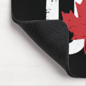 Grappige Canada Meme Ellebogen Omhoog Muismat (Hoek)