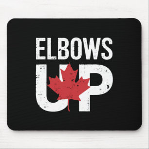 Grappige Canada Meme Ellebogen Omhoog  Muismat