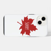Grappige Canadees iPhone Hoesje (Achterkant horizontaal)