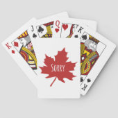 Grappige Canadees Pokerkaarten (Achterkant)