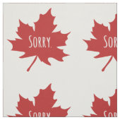 Grappige Canadese Dag Stof (Swatch)