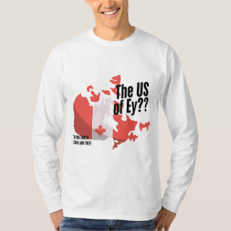 Grappige Canadese Patriottische Lange Mouwen T-shirt