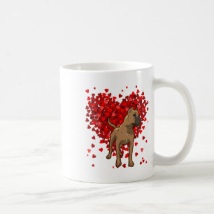 Grappige Cane Corso-hondliefhebber Valentijn Koffiemok