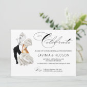 Grappige Cannoli Italiaanse bruiloft Kaart (Staand voorkant)