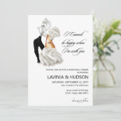 Grappige Cannoli Italiaanse bruiloft Kaart (Staand voorkant)