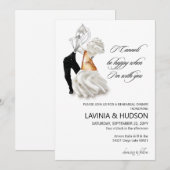 Grappige Cannoli Italiaanse bruiloft Kaart (Voorkant / Achterkant)