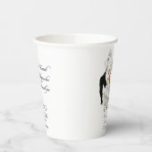 Grappige Cannoli Italiaanse Huwelijk Papieren Bekers (Links)