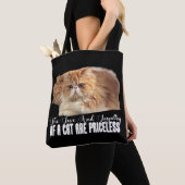 Grappige Canvas tas Cat LOVER's Canvas tas (Dichtbij)