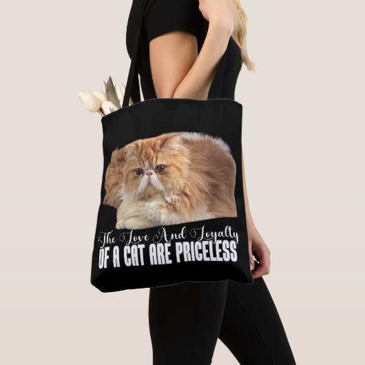 Grappige Canvas tas Cat LOVER's Canvas tas (Dichtbij)