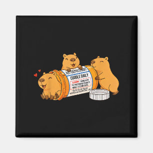 Grappige Capybara Antidepressivum Dierenpark Jonge Magneet