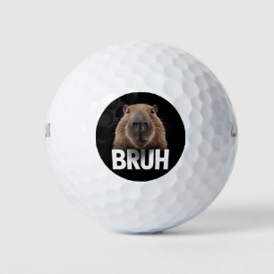 Grappige Capybara Bruh Golfballen
