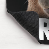 Grappige Capybara Bruh Muismat (Hoek)