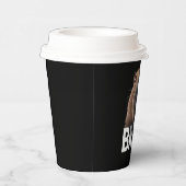 Grappige Capybara Bruh Papieren Bekers (Rechts)