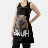 Grappige Capybara Bruh Schort (Insitu)