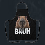 Grappige Capybara Bruh Schort<br><div class="desc">Grappige Capybara Bruh</div>