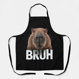 Grappige Capybara Bruh Schort