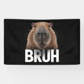 Grappige Capybara Bruh Spandoek (Horizontaal)